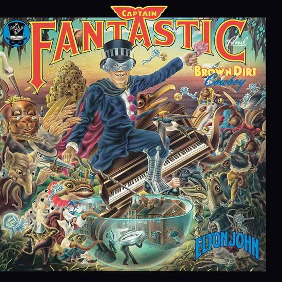 Cover for Elton John · Captain Fantastic And The Brown Dirt Cowboy (LP) [Remastered edition] (2018)