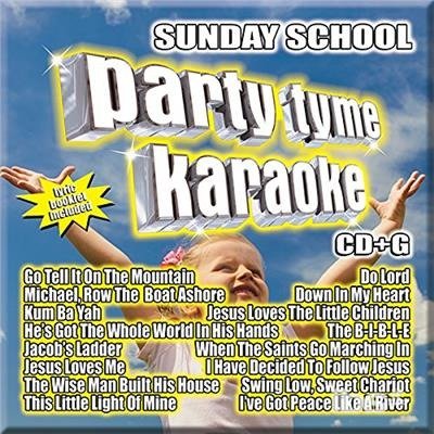 Cover for Party Tyme Karaoke: Sunday School (CD) (2018)