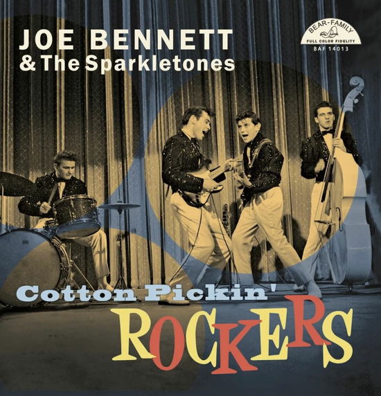 Cover for Joe Bennett &amp; the Sparkletones · Cotton Pickin Rockers (LP) [Limited edition] (2022)