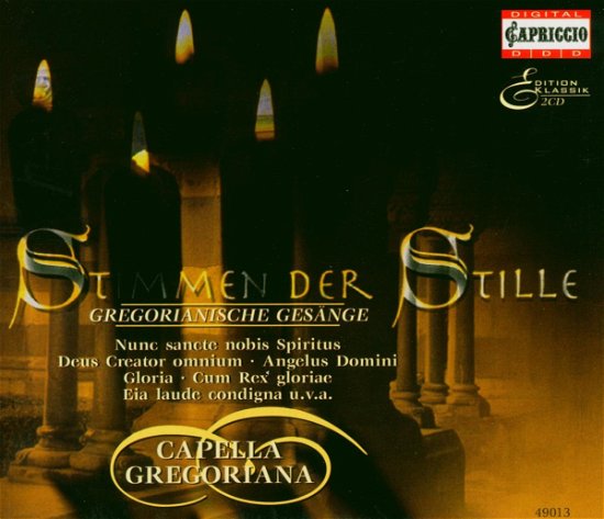 Cover for Capella Gregoriana · Stemmen Der Stille (CD) (1996)