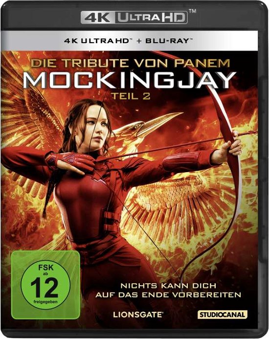 Cover for Die Tribute Von Panem - Mockingjay Teil 2 (4k Ultra Hd+blu-ray) (Blu-ray) (2017)