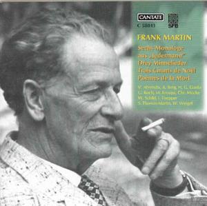 Cover for Martin,frank / Ahrendts / Schild / Thomas-martin · 6 Jedermann Monologues / Drey Minnelieder (CD) (2001)
