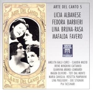Arte Del Canto 5 - V/A - Musiikki - CANTUS LINE - 4032250005135 - maanantai 10. toukokuuta 1999