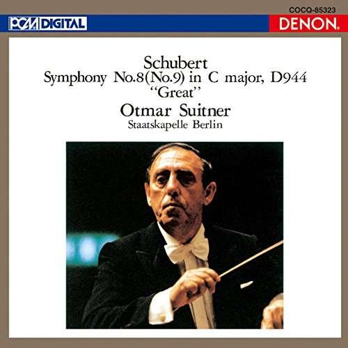 Schubert: Symphony 9 - Schubert / Suitner,otmar - Musiikki - NIPPON COLUMBIA - 4549767014135 - perjantai 3. maaliskuuta 2017