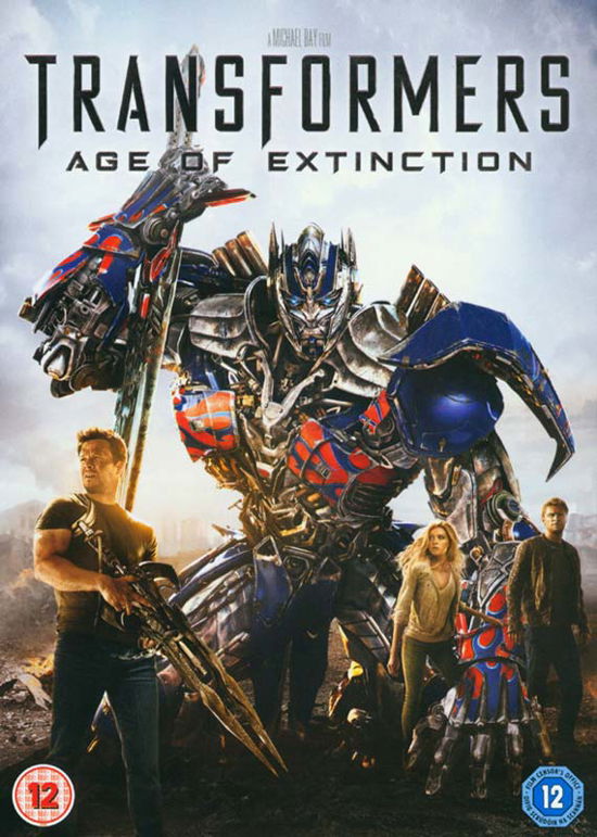 Cover for Transformers - Age Of Extinction · Transformers 4 - Age of Extinction (DVD) (2014)