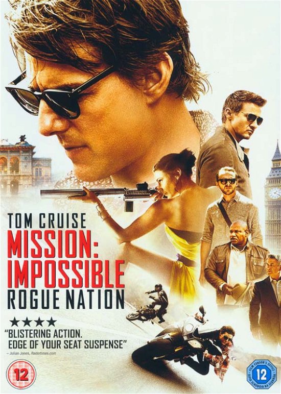 Cover for Mission Impossible: Rogue Nati (DVD) (2015)