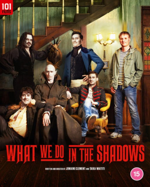 Cover for What We Do in the Shadows Bluray Resleeve · What We Do In The Shadows (Re-Sleeve) (Blu-Ray) (2024)