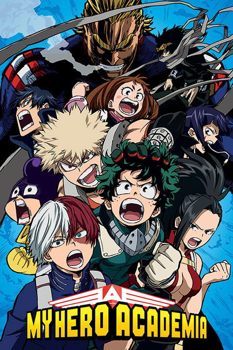 Cover for My Hero Academia: Pyramid · My Hero Academia Cobalt Blast Group () (Poster) (2019)