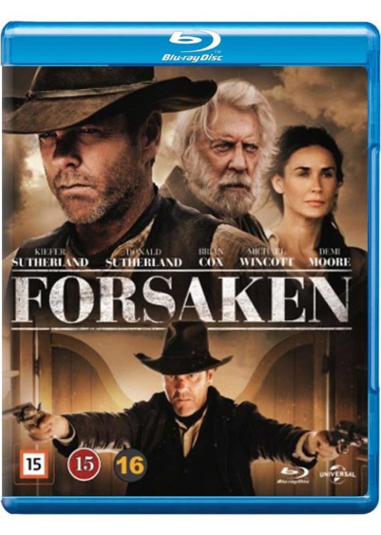 Cover for Kiefer Sutherland / Donald Sutherland / Demi Moore · Forsaken (Blu-Ray) (2016)