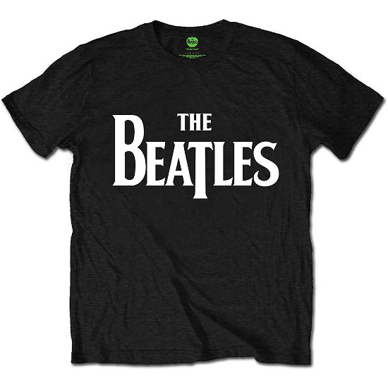 The Beatles Unisex T-Shirt: Drop T - The Beatles - Produtos - Apple Corps - Apparel - 5055295312135 - 