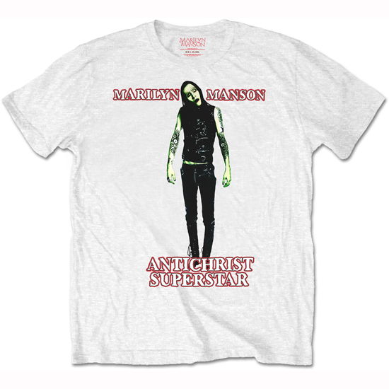 Marilyn Manson Unisex T-Shirt: Antichrist - Marilyn Manson - Merchandise - Bravado - 5055979953135 - 