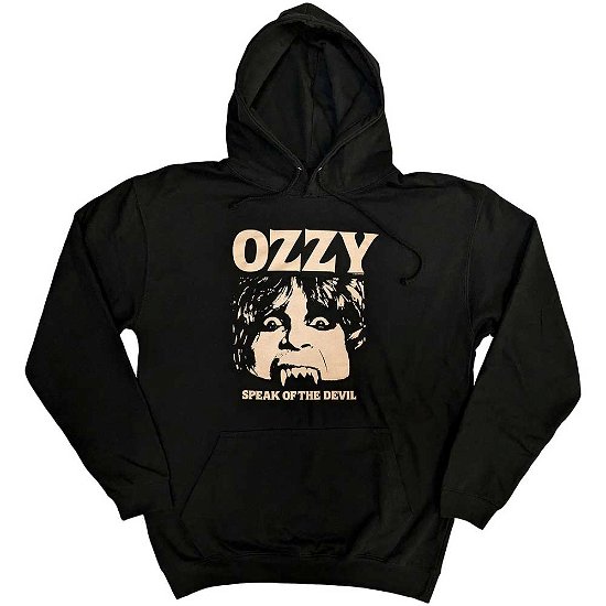 Ozzy Osbourne Unisex Pullover Hoodie: Speak Of The Devil - Ozzy Osbourne - Produtos -  - 5056737222135 - 