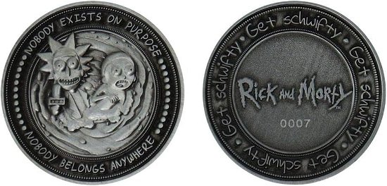 Rick & Morty Sammelmünze Limited Edition - Rick and Morty - Merchandise -  - 5060948290135 - 19. September 2022