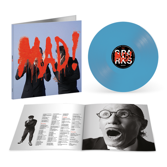 Cover for Sparks · Mad! (LP) [Limited Light Blue Vinyl with Lenticular Sleeve edition] (2025)