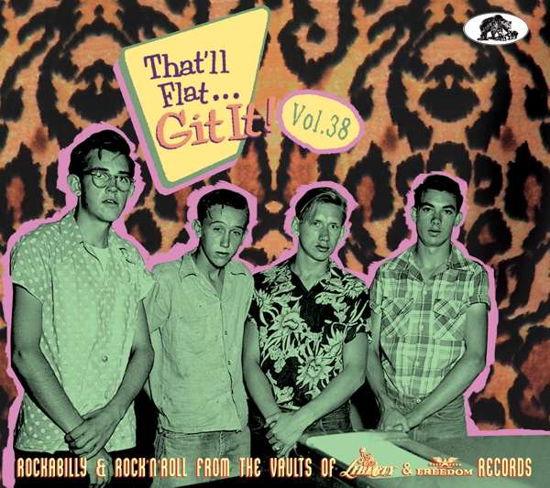 Cover for That'll Flat Git It! Vol. 38: Rockabilly / Various (CD) (2021)