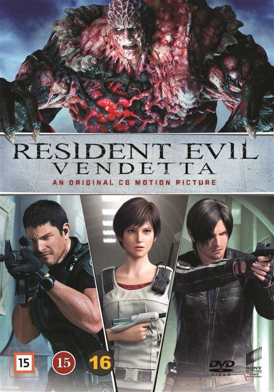 Resident Evil - Vendetta - Resident Evil - Elokuva - Sony - 7330031002135 - torstai 20. heinäkuuta 2017