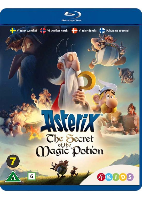 Cover for Asterix · Asterix: The Secret Of The Magic Potion (Blu-ray) (2019)
