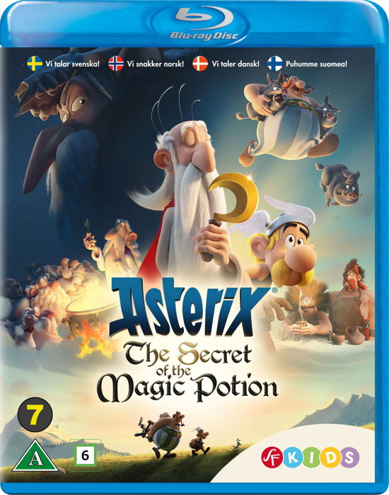 Cover for Asterix · Asterix: the Secret of the Magic Potion (Blu-Ray) (2019)