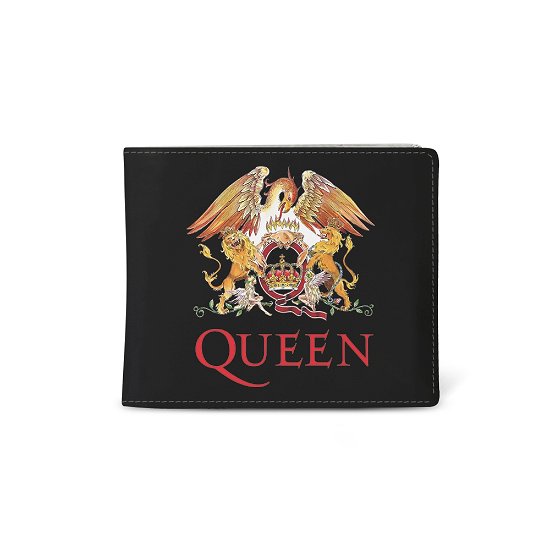 Cover for Queen · Queen Classic Crest (Wallet) (Geldbörse) [Black edition] (2019)