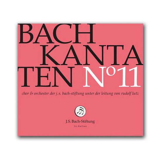 Bach Kantaten No°11 - J.S. Bach-Stiftung / Lutz,Rudolf - Música - J.S. Bach-Stiftung - 7640151160135 - 21 de julio de 2014