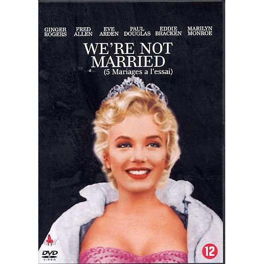 Cover for Marilyn Monroe · We're Not Married (DVD) (2006)