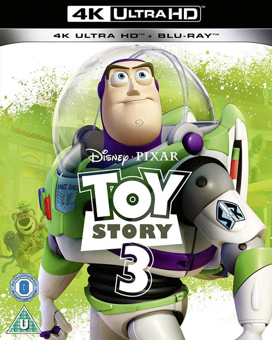 Toy Story 3 - Toy Story 3 (4K Blu-ray) - Películas - Walt Disney - 8717418553135 - 20 de octubre de 2019