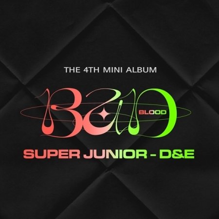 BAD BLOOD (4TH MINI ALBUM) - SUPER JUNIOR - D&E - Musiikki -  - 8809633189135 - perjantai 4. syyskuuta 2020