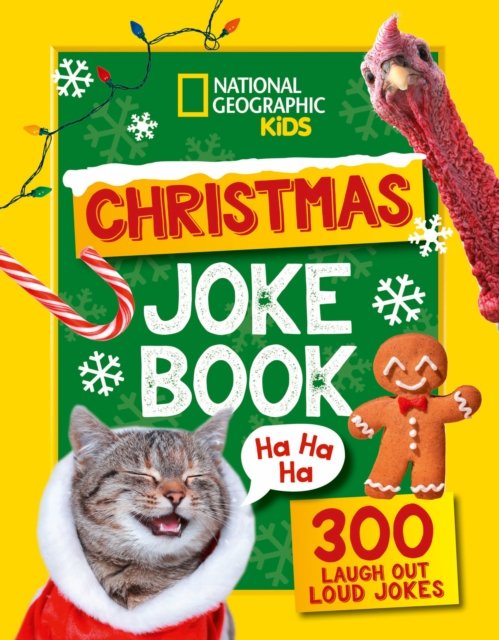 Cover for National Geographic Kids · Christmas Joke Book: 300 Laugh-out-Loud Jokes - National Geographic Kids (Paperback Bog) (2024)