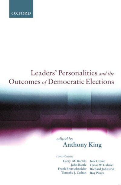 Cover for King · Leaders' Personalities and the Outcomes of Democratic Elections (Paperback Book) (2002)