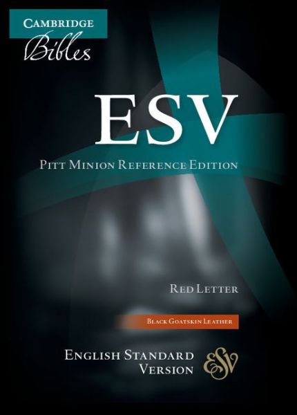 Cover for Baker Publishing Group · ESV Pitt Minion Reference Bible, Black Goatskin Leather, Red-letter Text, ES446:XR (Leather Book) [Black Moroccan] (2008)