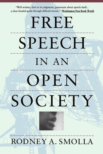 Cover for Rodney A. Smolla · Free Speech in an Open Society (Paperback Book) (1993)