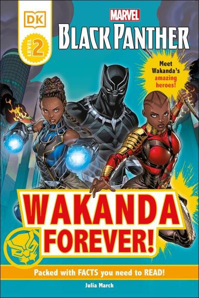 Cover for Julia March · Marvel Black Panther Wakanda Forever! - DK Readers Level 2 (Hardcover Book) (2021)