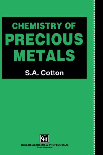 Cover for S.A. Cotton · Chemistry of Precious Metals (Hardcover Book) [1997 edition] (1997)