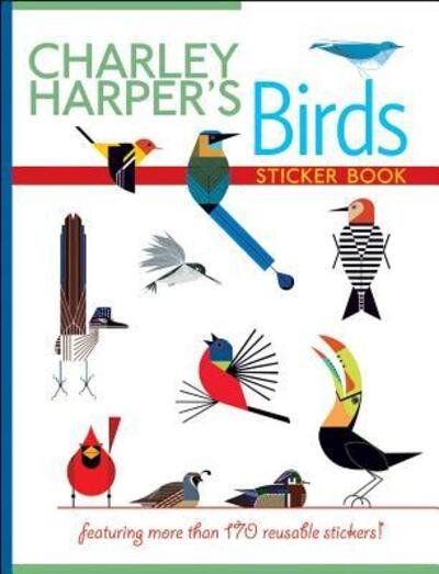 Cover for Charley Harper's Birds Sticker Book (Book) (2013)