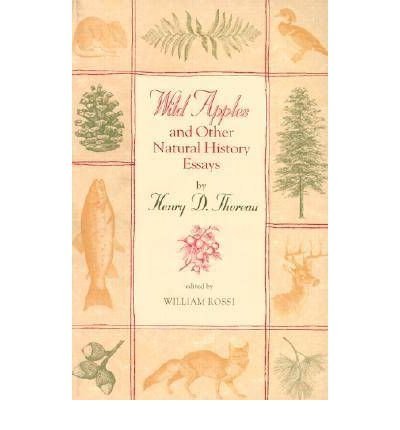 Wild Apples and Other Natural History Essays - Henry David Thoreau - Bøger - University of Georgia Press - 9780820324135 - 8. juli 2002