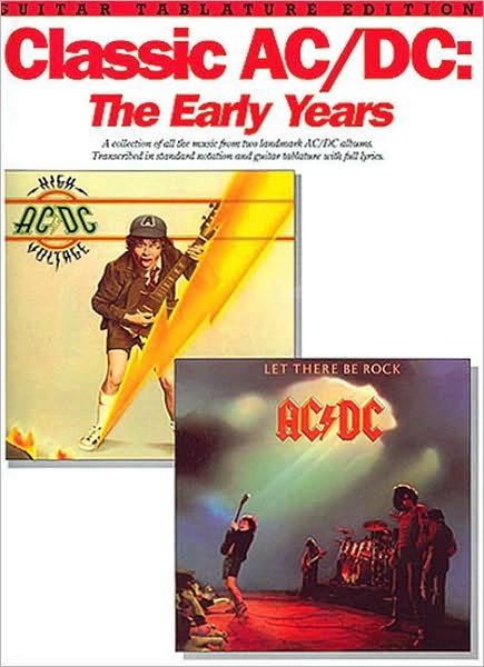 Cover for AC/DC · Classic Ac/dc: Early Years   Guitar Tab (Paperback Bog) (1992)