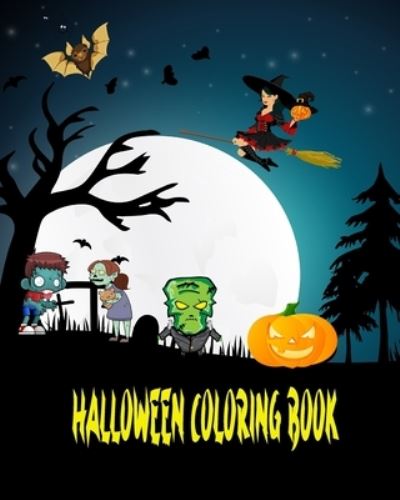 Halloween Coloring Book - Dane Grunn - Książki - Blurb - 9781006374135 - 6 września 2024