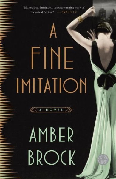 Cover for Amber Brock · A Fine Imitation: A Novel (Pocketbok) (2017)