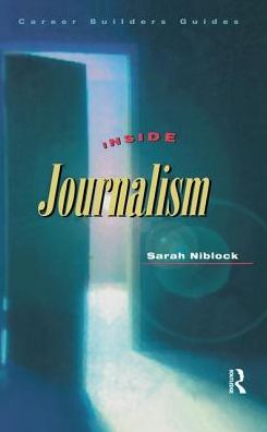 Cover for Sarah Niblock · Inside Journalism (Hardcover Book) (2017)