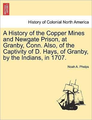 Cover for Noah a Phelps · A History of the Copper Mines and Newgate Prison, at Granby, Conn. Also, of the Captivity of D. Hays, of Granby, by the Indians, in 1707. (Paperback Book) (2011)