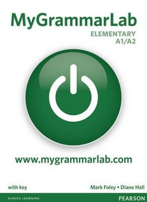 Cover for Diane Hall · MyGrammarLab Elementary with Key and MyLab Pack - Longman Learners Grammar (Book) (2012)