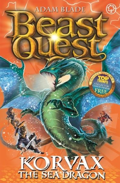 Beast Quest: Korvax the Sea Dragon: Series 19 Book 2 - Beast Quest - Adam Blade - Bøger - Hachette Children's Group - 9781408343135 - 6. april 2017