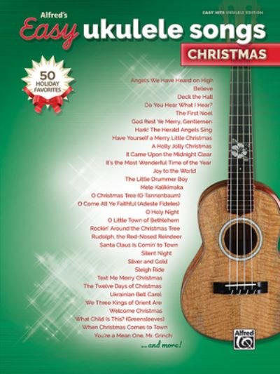 Cover for Alfred Music · Alfred's Easy Ukulele Songs -- Christmas (Pocketbok) (2016)