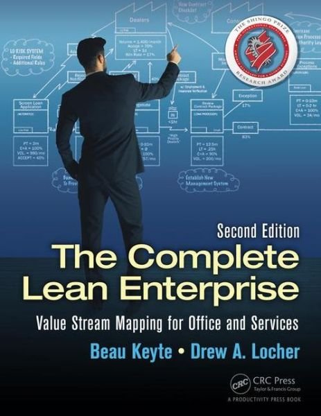 Cover for Beau Keyte · The Complete Lean Enterprise: Value Stream Mapping for Office and Services, Second Edition (Paperback Book) (2015)