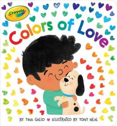 Cover for Tina Gallo · Colors of Love (Board book) (2018)