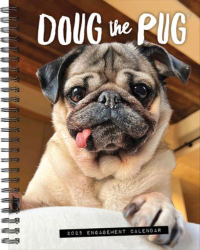 Cover for Leslie Mosier · Doug the Pug 2025 6.5 X 8.5 Engagement Calendar (Calendar) (2024)