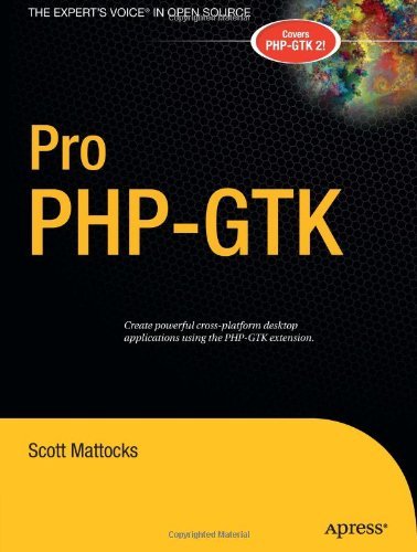 Cover for Scott Mattocks · Pro PHP-GTK (Inbunden Bok) [1st edition] (2006)