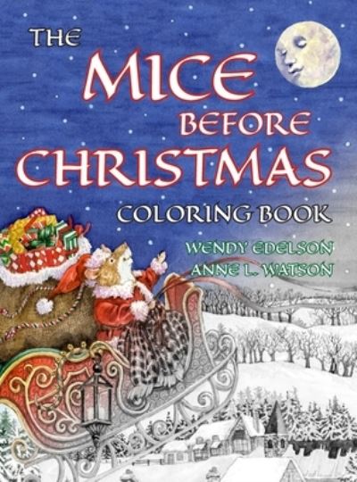 Cover for Skyhook Coloring · The Mice Before Christmas Coloring Book (Gebundenes Buch) (2022)