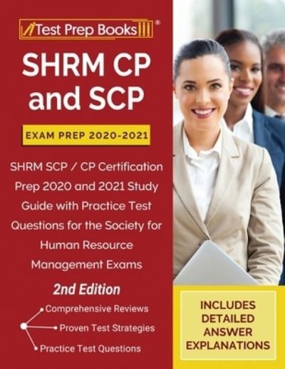Cover for Tpb Publishing · SHRM CP and SCP Exam Prep 2020-2021 (Paperback Bog) (2020)