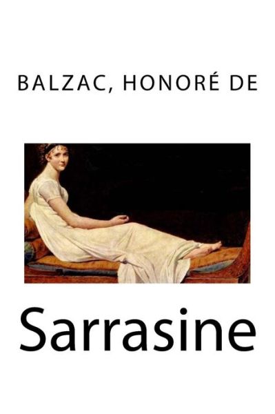 Cover for Balzac Honore De · Sarrasine (Paperback Book) (2018)